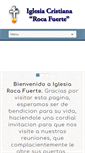 Mobile Screenshot of iglesiarocafuerte.com